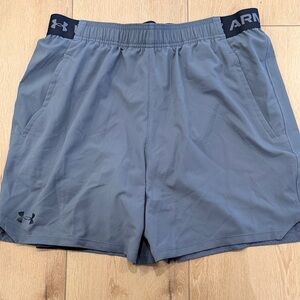 Under Armour Men's Blue-Gray Athletic Shorts